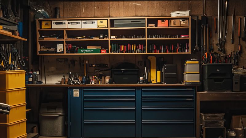 Garage Shelves Installation in Loudoun County, VA